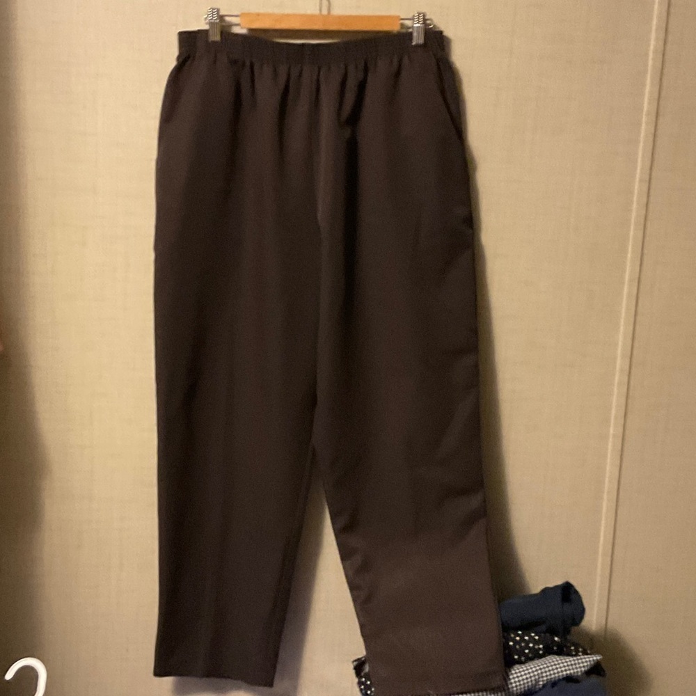 Briggs New York Women's Brown Straight Leg Pants
